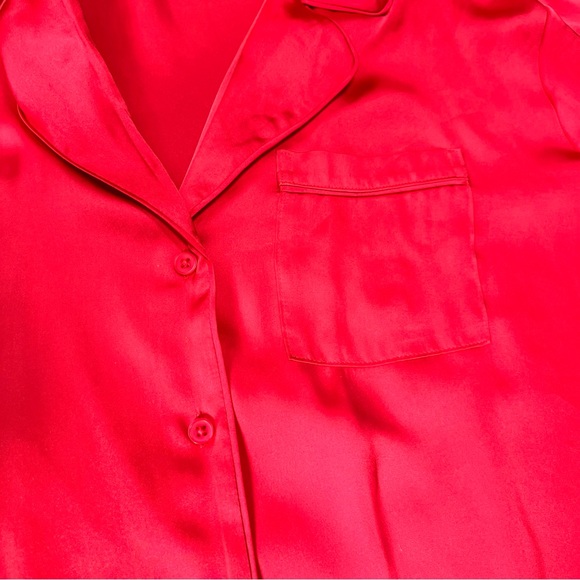 Primark hot pink pajama set , size large - Picture 3 of 8